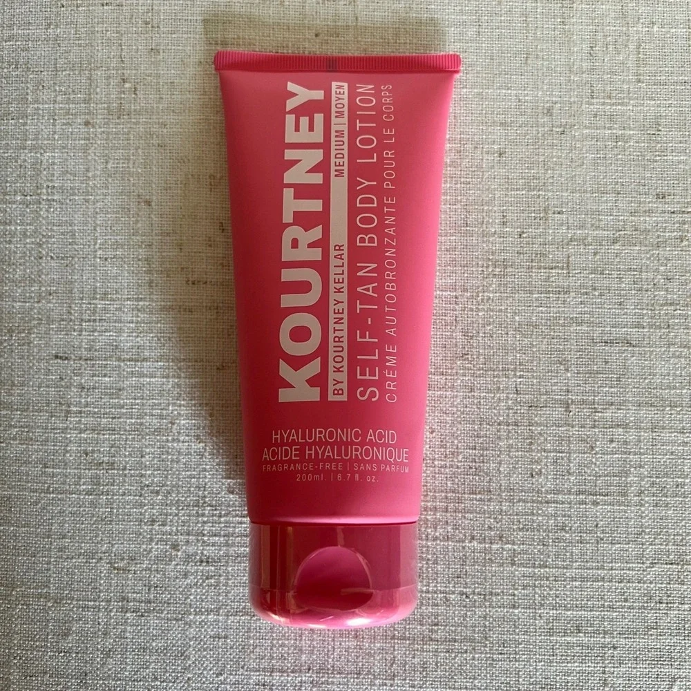 Kourtney Kellar Self-Tan Body Lotion Medium + Application Mitt Set 6.7‎ oz